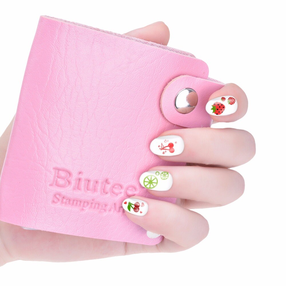 10Pcs Nail Stamping Plates Design Polish Stencils For Nails 1Pc Rose