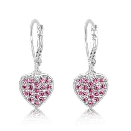 Classic Heart Leverback Earrings