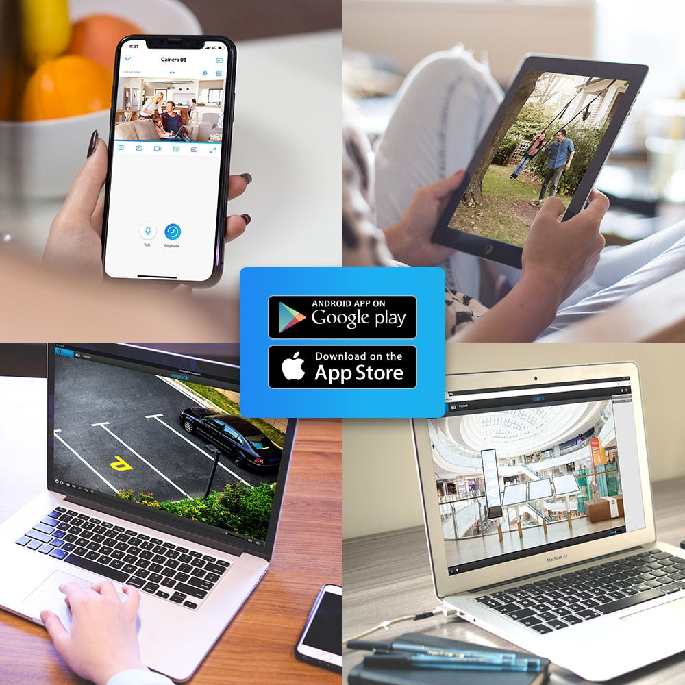 Reolink RLC 522 5MP PoE camera dome outdoor 3x Optical Zoom IP66 built