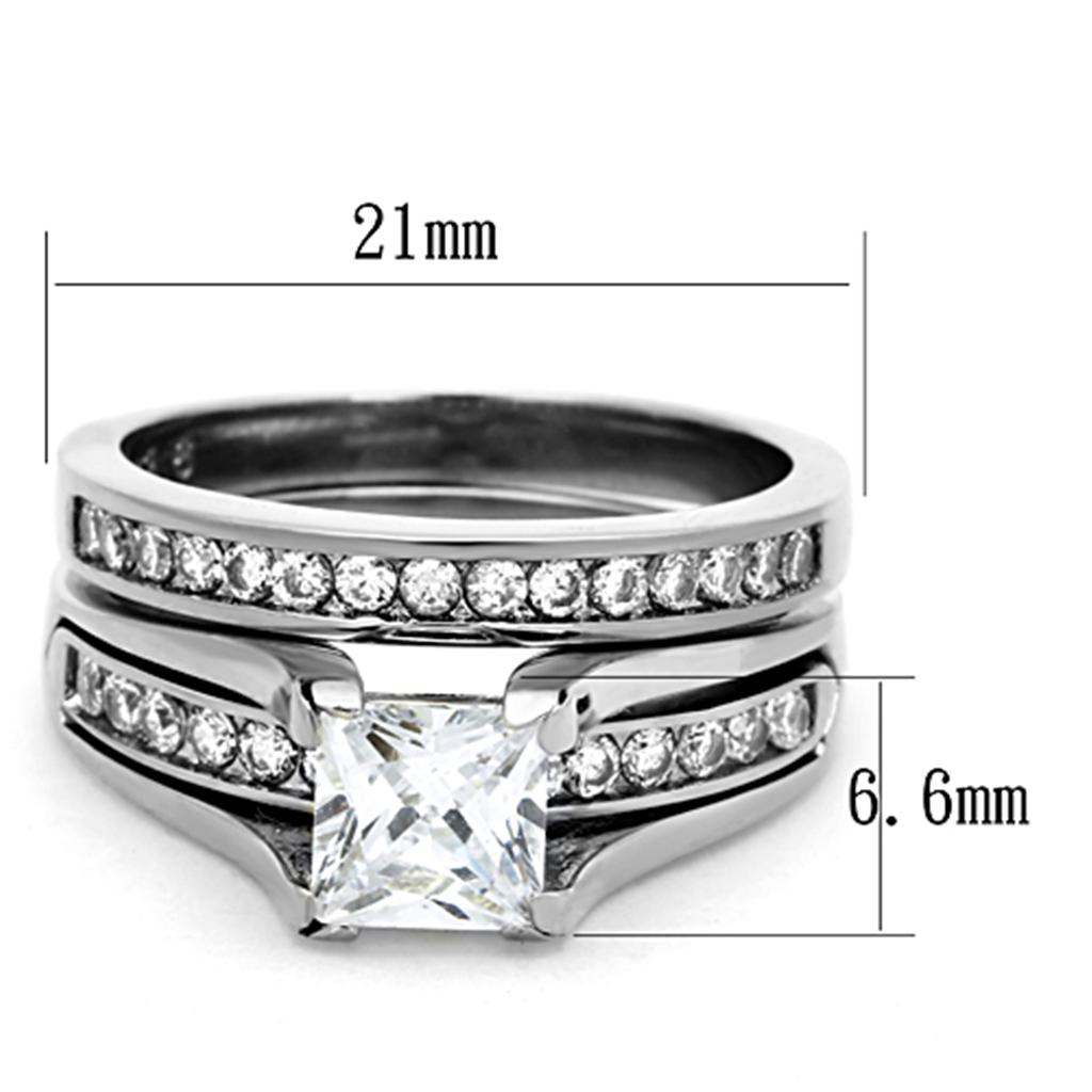 TK0W383 High polished (no plating) Stainless Steel