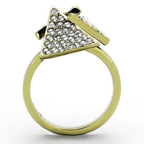 TK1485 IP Gold(Ion Plating) Stainless Steel Ring