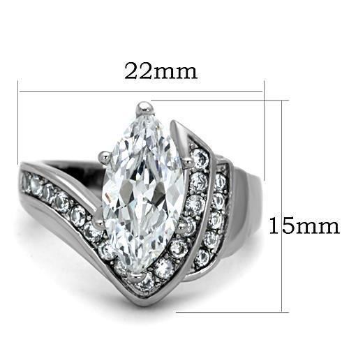 TK1526 High polished (no plating) Stainless Steel