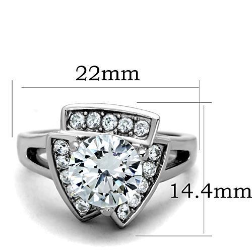 TK1528 High polished (no plating) Stainless Steel