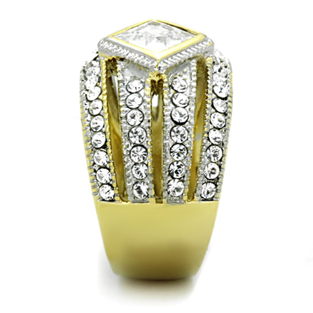 TK1551 Two-Tone IP Gold (Ion Plating) Stainless