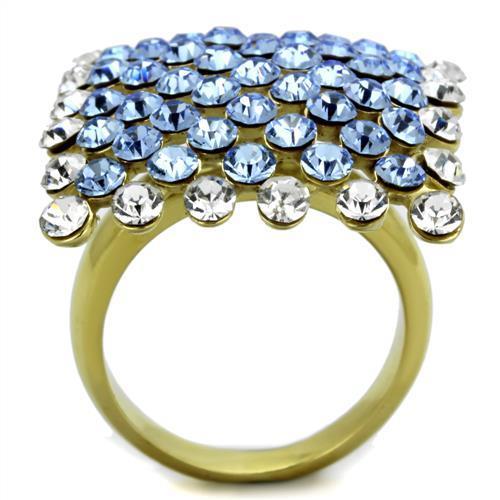 TK1643 IP Gold(Ion Plating) Stainless Steel Ring