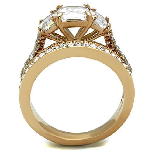 TK1690 IP Rose Gold(Ion Plating) Stainless Steel