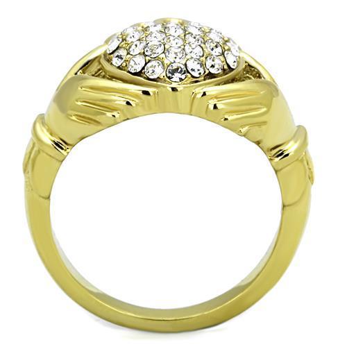 TK1724 IP Gold(Ion Plating) Stainless Steel Ring