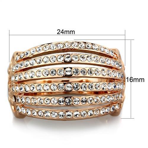 TK1797 IP Rose Gold(Ion Plating) Stainless Steel
