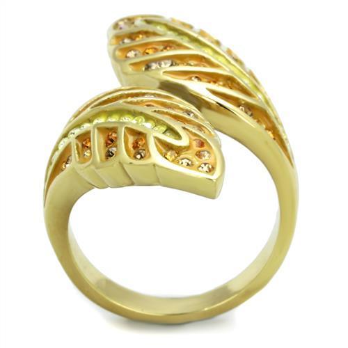 TK1849 IP Gold(Ion Plating) Stainless Steel Ring