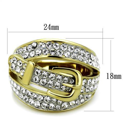 TK1906 Two-Tone IP Gold (Ion Plating) Stainless