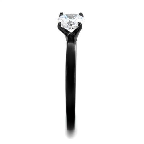 TK2013 IP Black(Ion Plating) Stainless Steel Ring