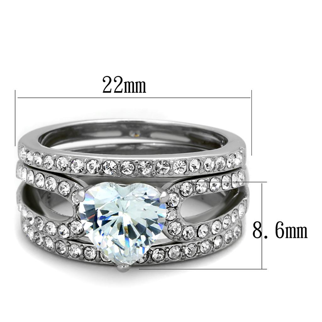 TK2041 High polished (no plating) Stainless Steel