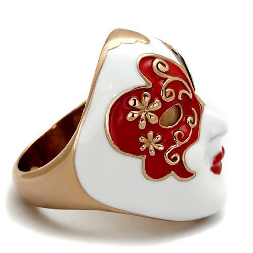 TK2142 IP Rose Gold(Ion Plating) Stainless Steel