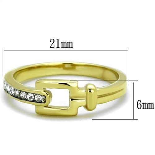 TK2164 Two-Tone IP Gold (Ion Plating) Stainless