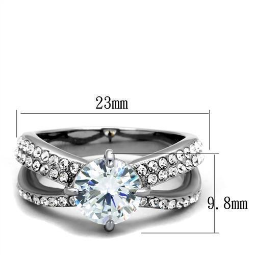 TK2165 High polished (no plating) Stainless Steel