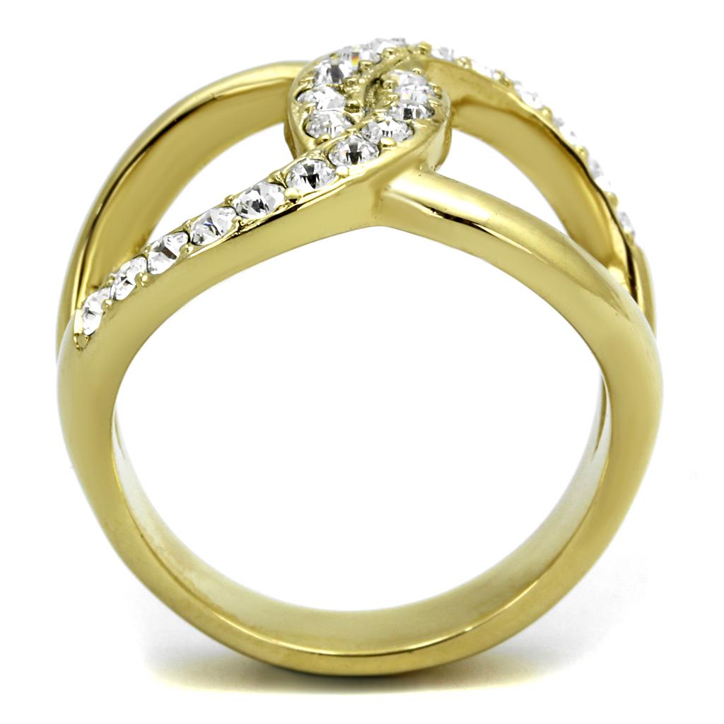 TK2253 Two-Tone IP Gold (Ion Plating) Stainless