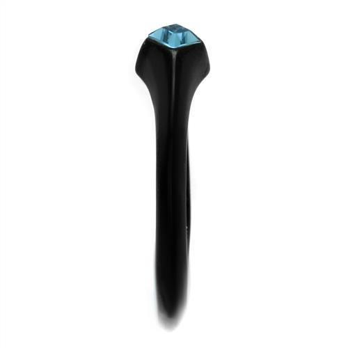 TK2284 IP Black(Ion Plating) Stainless Steel Ring