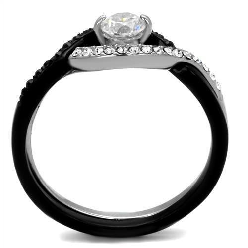 TK2301 Two-Tone IP Black (Ion Plating) Stainless
