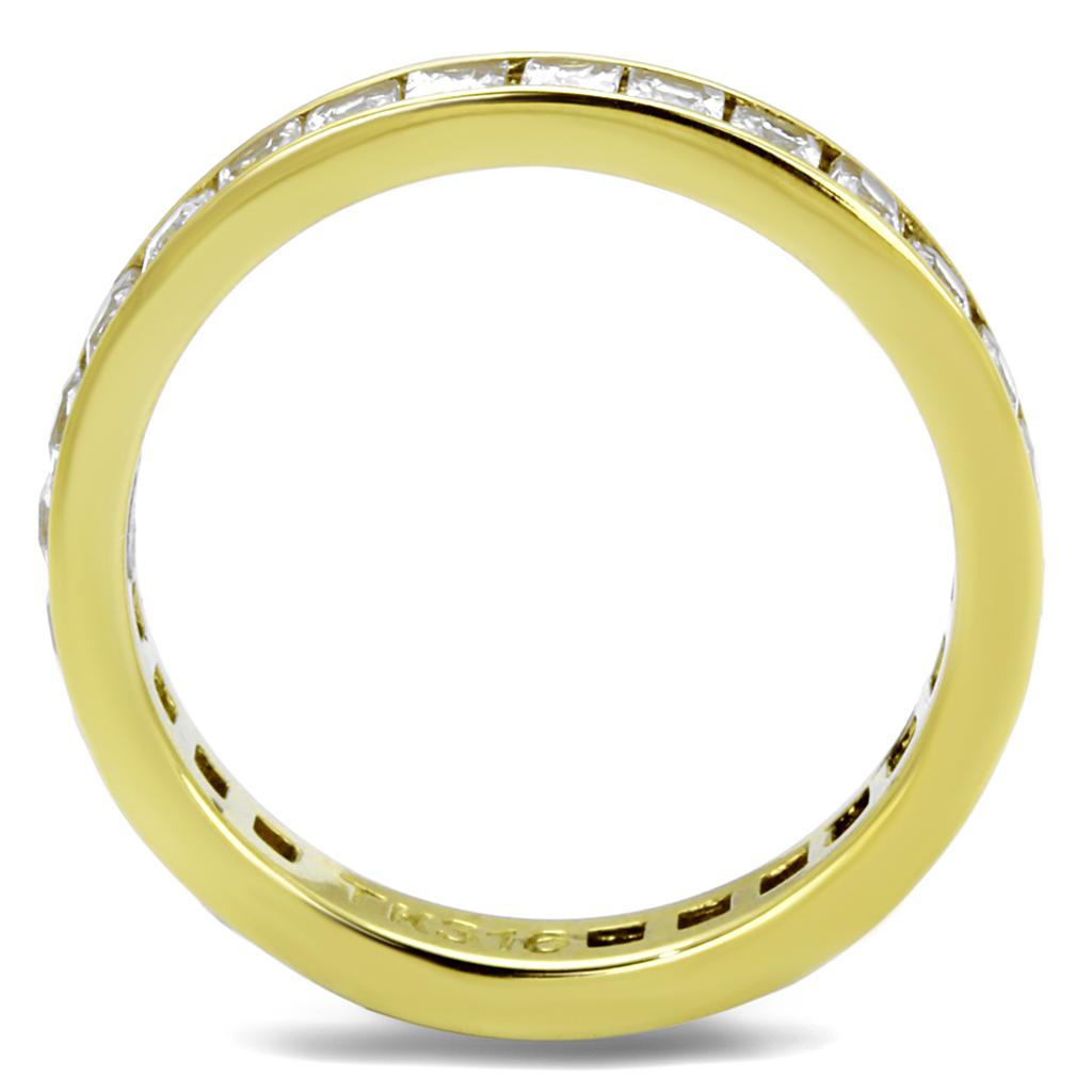 TK2344G IP Gold(Ion Plating) Stainless Steel Ring
