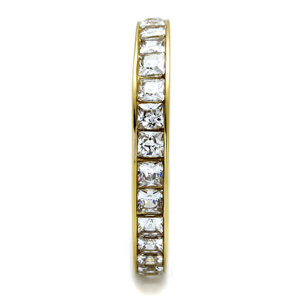 TK2344G IP Gold(Ion Plating) Stainless Steel Ring