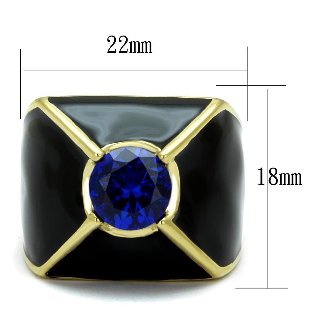 TK2640 IP Gold(Ion Plating) Stainless Steel Ring