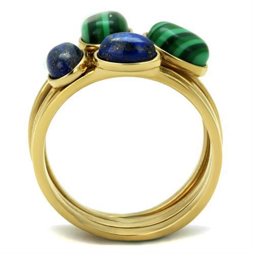 TK2905 IP Gold(Ion Plating) Stainless Steel Ring