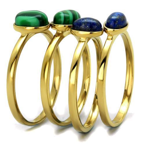 TK2905 IP Gold(Ion Plating) Stainless Steel Ring