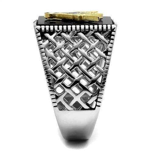 TK3018 Two-Tone IP Gold (Ion Plating) Stainless