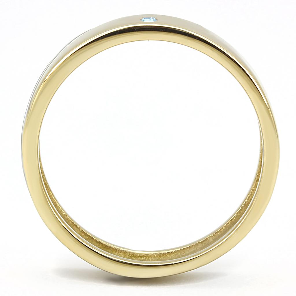 TK3267 Two-Tone IP Gold (Ion Plating) Stainless
