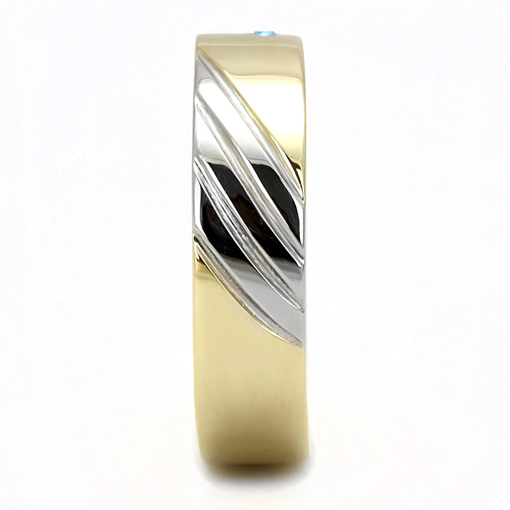 TK3267 Two-Tone IP Gold (Ion Plating) Stainless