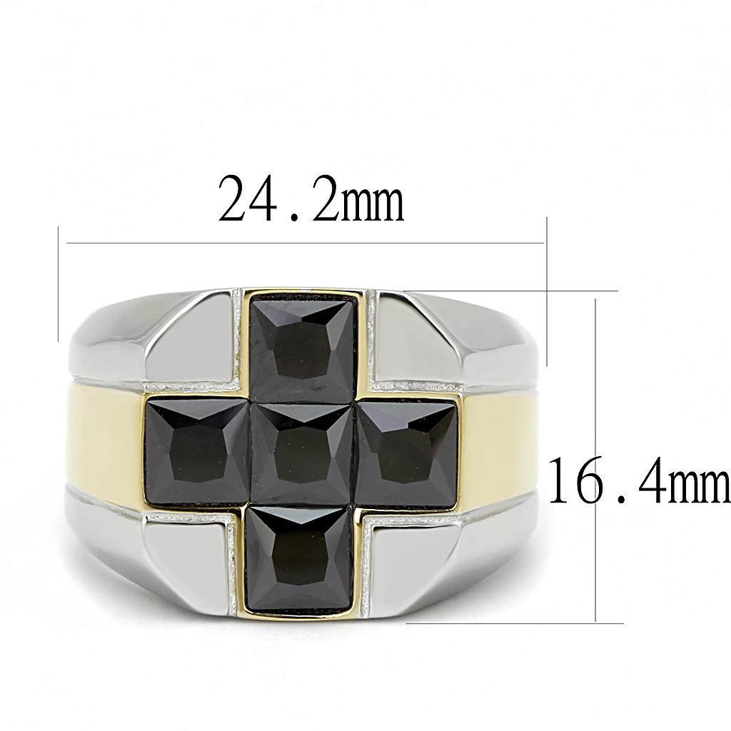 TK3271 Two-Tone IP Gold (Ion Plating) Stainless