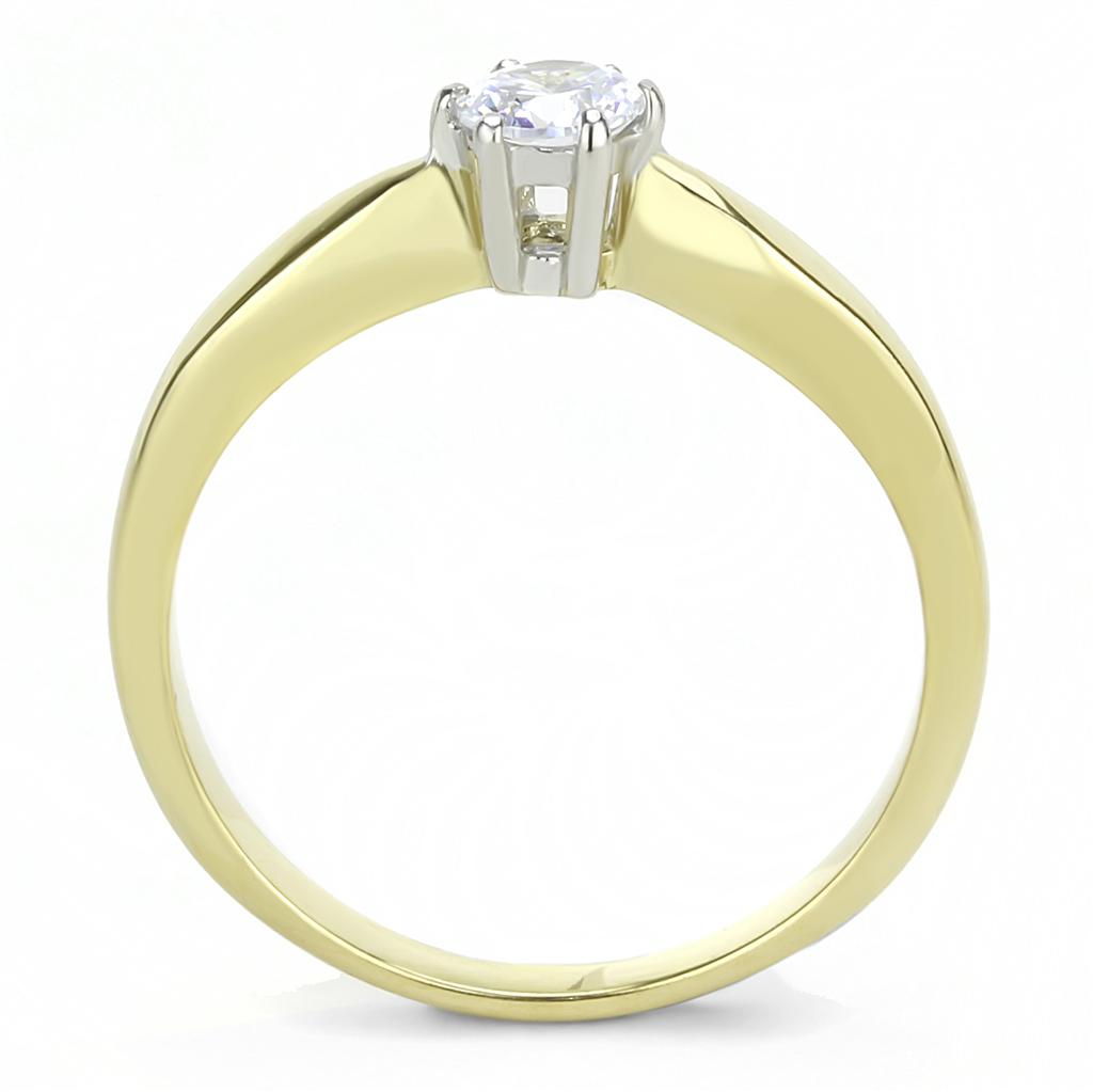 TK3440 Two-Tone IP Gold (Ion Plating) Stainless