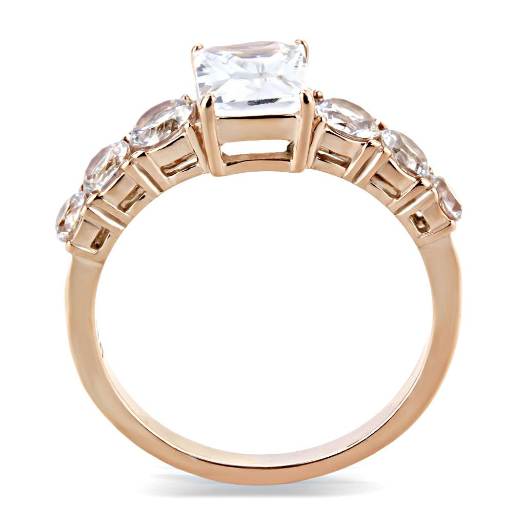 TK3517 IP Rose Gold(Ion Plating) Stainless Steel