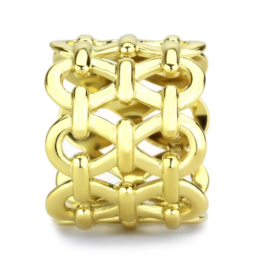 TK3716 IP Gold(Ion Plating) Stainless Steel Ring