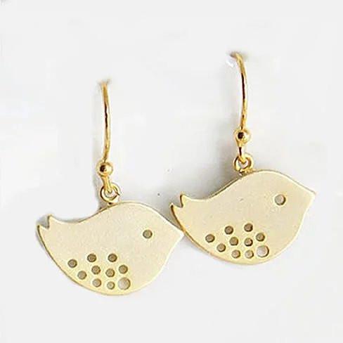 Spring has Sprung Pair Of Earrings In Yellow OR White Gold