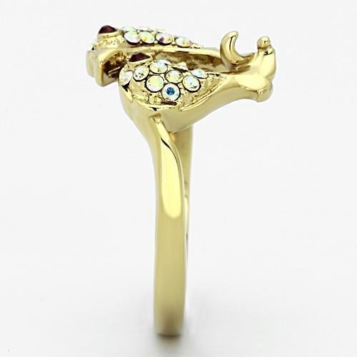 TK1023 IP Gold(Ion Plating) Stainless Steel Ring
