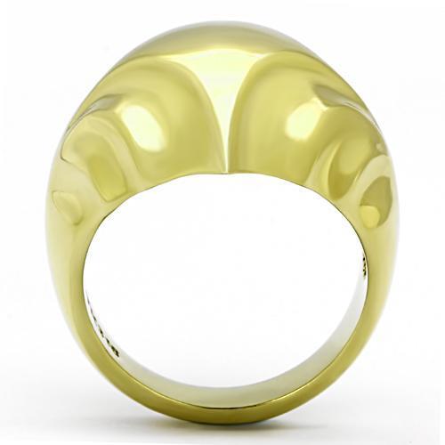 TK1026 IP Gold(Ion Plating) Stainless Steel Ring