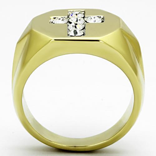 TK1062 Two-Tone IP Gold (Ion Plating) Stainless