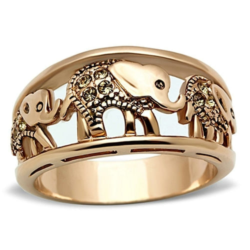 TK1380 IP Rose Gold(Ion Plating) Stainless Steel