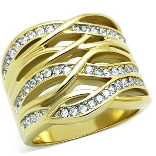 TK1699 Two-Tone IP Gold (Ion Plating) Stainless