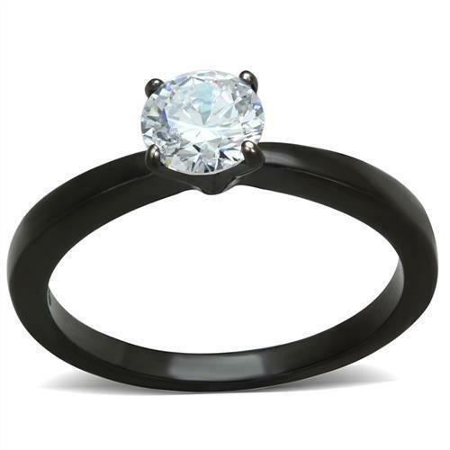 TK2013 IP Black(Ion Plating) Stainless Steel Ring
