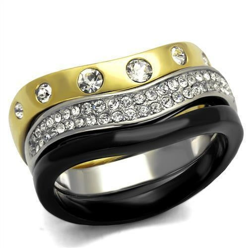 TK2299 IP Gold+ IP Black (Ion Plating) Stainless