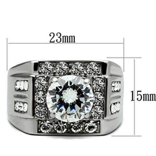 TK348 High polished (no plating) Stainless Steel