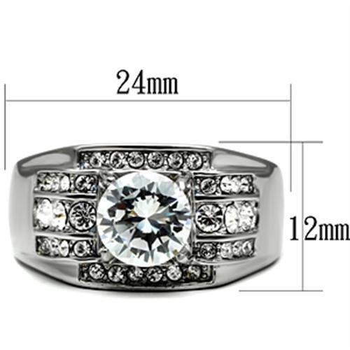 TK352 High polished (no plating) Stainless Steel