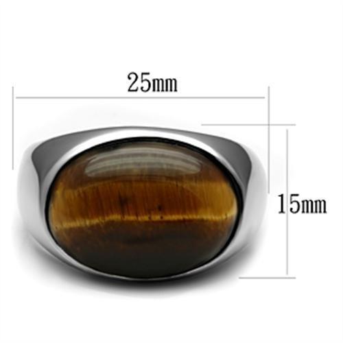 TK378 High polished (no plating) Stainless Steel