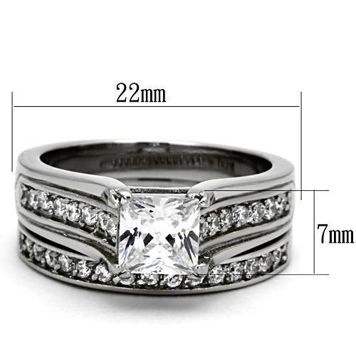 TK969 High polished (no plating) Stainless Steel