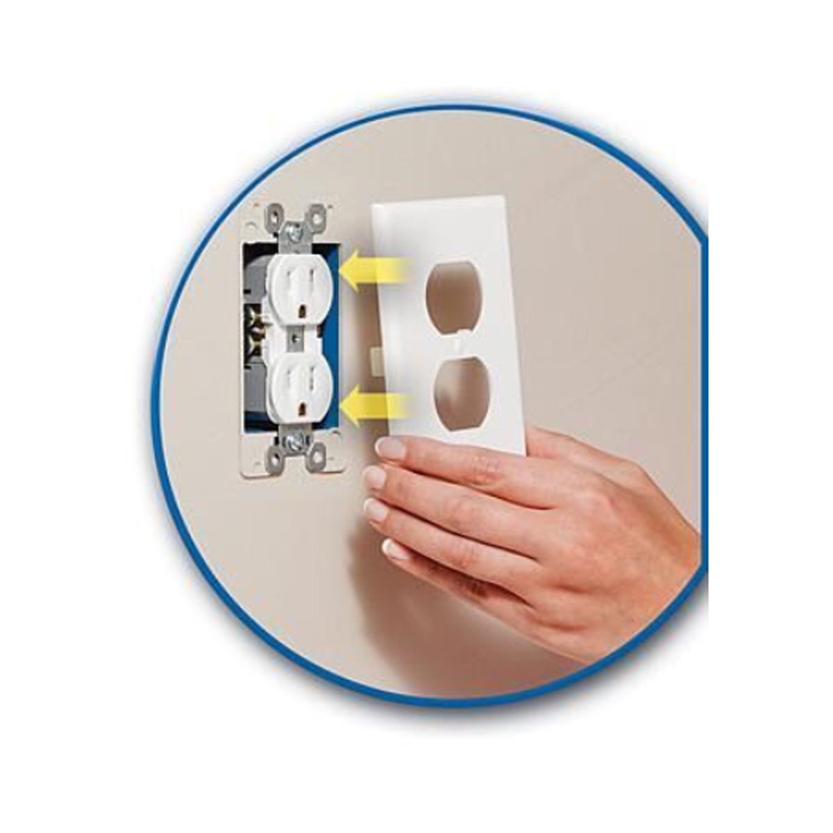 Path Lighter Auto Motion Wall Plate LED Light  2- PACK