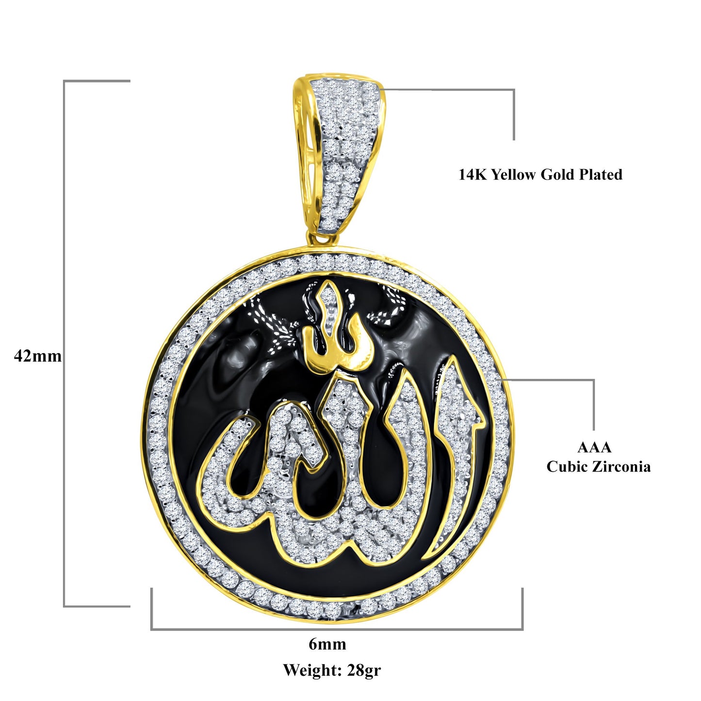 ALMIGHTY SILVER PENDANT | 9215142