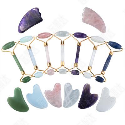 Gemmalina Rock N Roll Natural Gem Rollers and Gem Stones To Grow Young