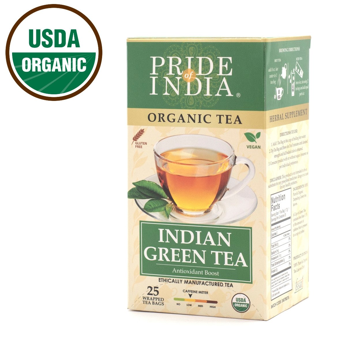Organic Indian Green Tea Bags